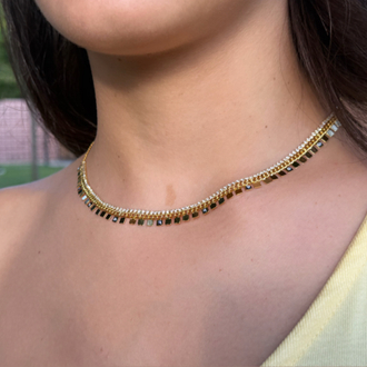 14K| Altın Kaplama Kolye