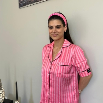 Şortlu pijama takımı