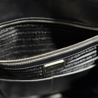 Prada croc-embossed