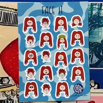 FACE IT - Kızıl Uzun Düz