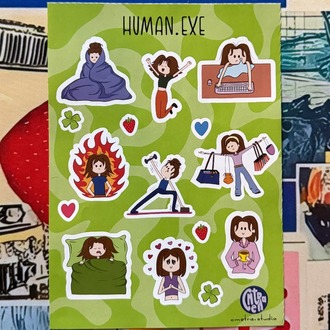 HUMAN.EXE - Kumral Kısa Düz
