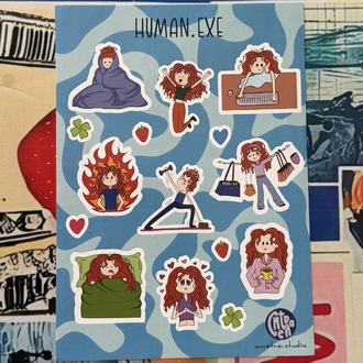 HUMAN.EXE - Kızıl Uzun Kıvırcık