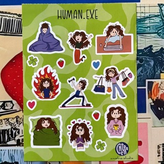HUMAN.EXE - Kumral Uzun Kıvırcık