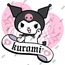 Kuromi Seri-19 15X15 CM