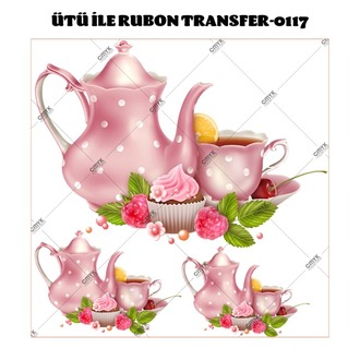 RUB ON TRANSFER-0117 (29X29CM)