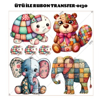 RUB ON TRANSFER-0130 (29X29CM)