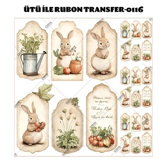 RUB ON TRANSFER-0116 (29X29CM)