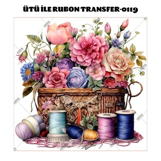 RUB ON TRANSFER-0119 (29X29CM)