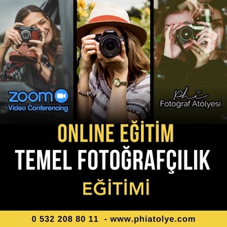 ONLİNE Temel Fotoğrafçılık Eğitimi 