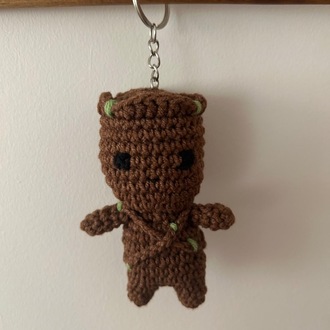 Baby Groot Tığ İşi Anahtarlık