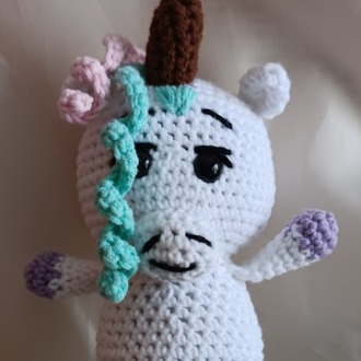 Unicorn Örgü Tığ İşi Oyuncak & Anahtarlık & Amigurumi