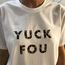 Leopar Desenli "Yuck Fou" - Tshirt 