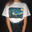 Yıldızlı Gece. T-shirt