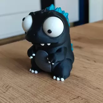 CoffeeCraft Goofy Godzilla - Gözleri Hareketli Şirin Model