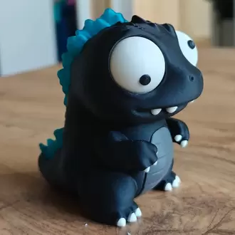 CoffeeCraft Goofy Godzilla - Gözleri Hareketli Şirin Model