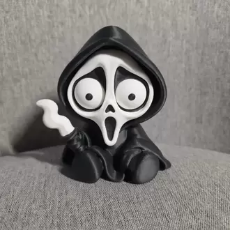 CoffeeCraft Goofy Ghost Face - Gözleri Hareketli Şirin Model