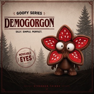 CoffeeCraft Goofy Demogordon - Gözleri Hareketli Şirin Model