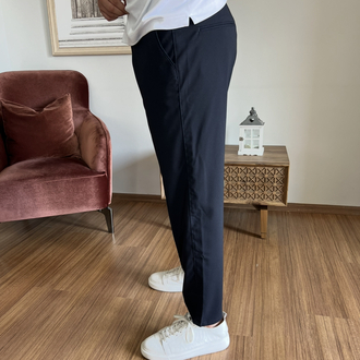 LACİVERT MAN KALIP KUMAŞ PANTOLON