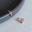Renkli Sıra Taşlı Earcuff