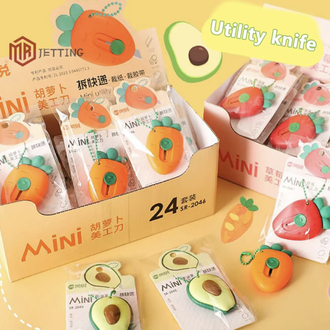 Sevimli Mini Havuç Maket Bıçağı