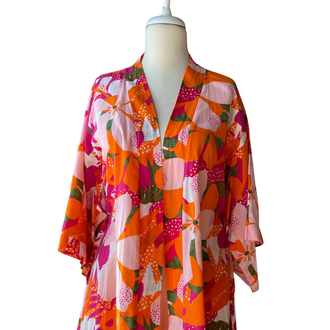 Retro Tropical Kimono