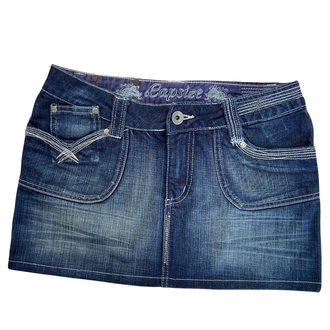 Y2K Low Waist Denim Skirt
