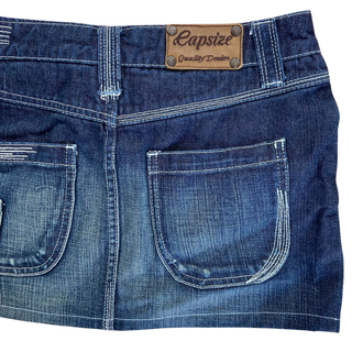 Y2K Low Waist Denim Skirt