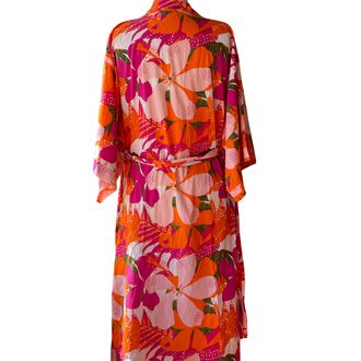 Retro Tropical Kimono