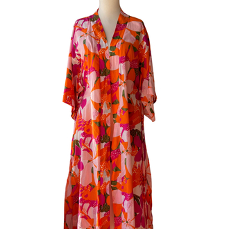 Retro Tropical Kimono