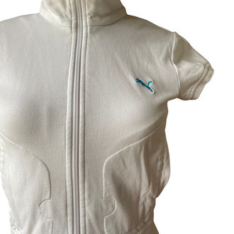 2000s Puma Y2K Zip-Up Sport Top
