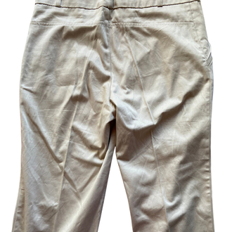 Beige Sailor Flare Pants