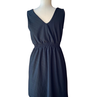 Black Lace Detail Dress