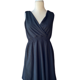 Black Lace Detail Dress