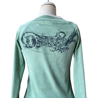 2000s Diesel Mint Graphic Sweater