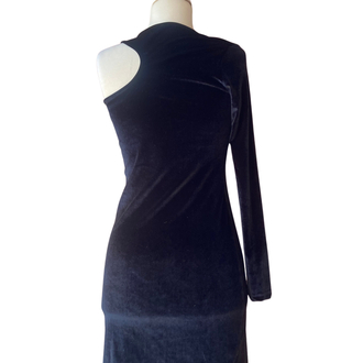 Velvet one Shoulder Dress