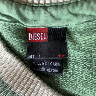 2000s Diesel Mint Graphic Sweater