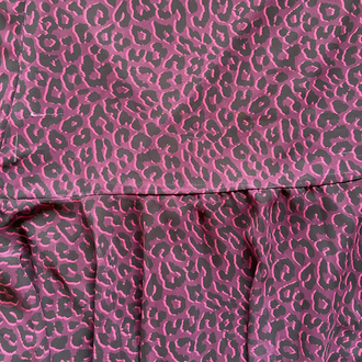 Pink Leopard Skirt