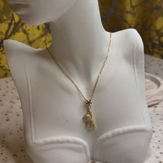 Sallantılı teddy bear kolye