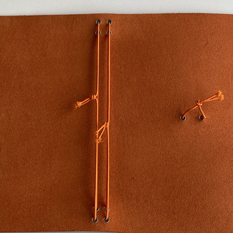 Orange Prag | A5 size | 2 bölmeli 