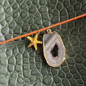 Croco | Doğal taş detaylı | A5 size