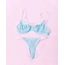 Blue Bra Set Takımı