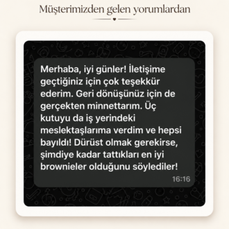 Brownie Box – 12 Dilim
