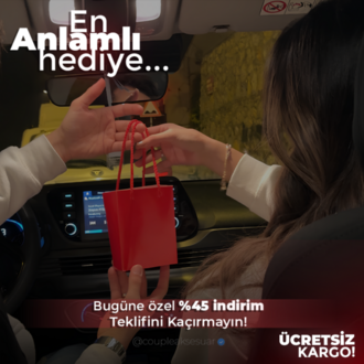 Sevgili Parmak İzi Anahtarlık Seti ''2 Adet'' (QR Kodlu)