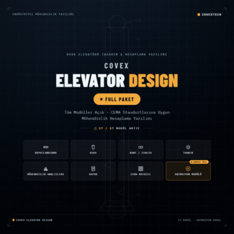 Covex Elevator Design & Calculation – Full