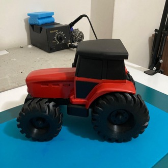 3D Traktör Maket Çalışması