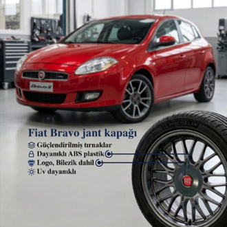 17'' Fiat Bravo Jant Göbeği Kapağı
