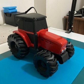 3D Traktör Maket Çalışması