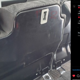 Ford focus sedan 2010-2017 koltuk tutucu plastik braket Takım