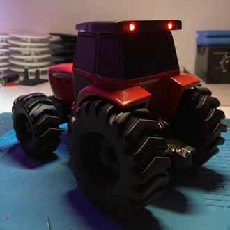 3D Traktör Maket Çalışması