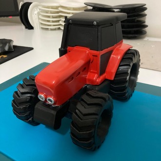 3D Traktör Maket Çalışması
